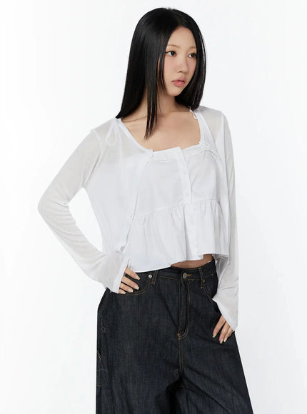 simple-round-neck-cardigan-iy526
