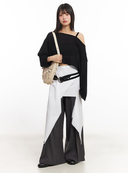 one-shoulder-strap-long-sleeve-crop-top-iy502