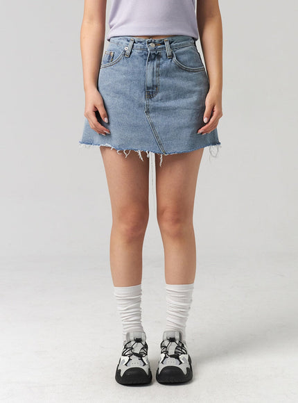 denim-mini-skirt-cl305