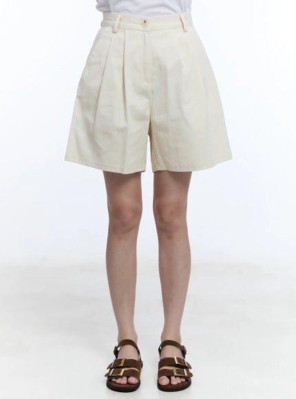 wide-fit-shorts-cu513 / Light beige