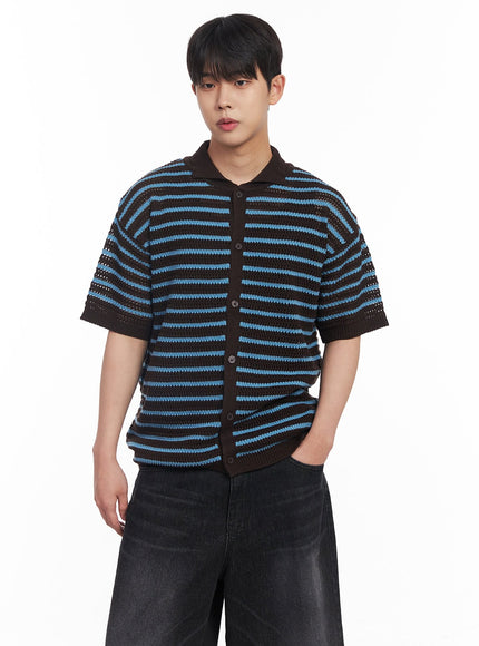 mens-buttoned-short-sleeve-sweater-iy522