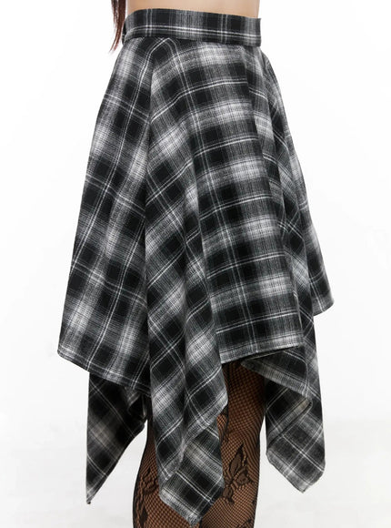 asymmetrical-checkered-layered-skirtig527