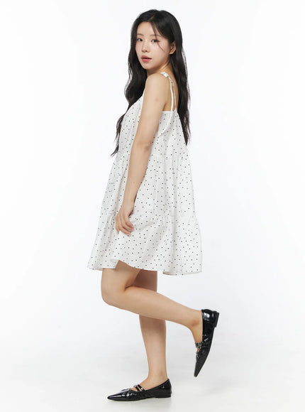 tiered-polka-dot-mini-dress-cd805