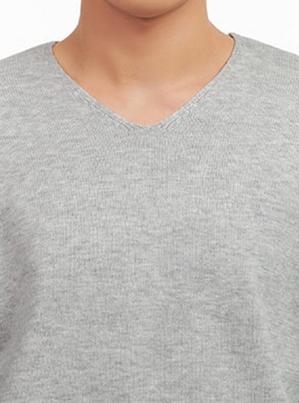 mens-essential-gray-v-neck-sweater-if517