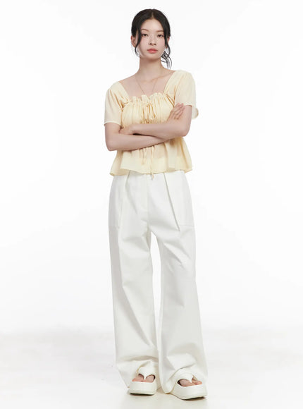 chiffon-ruffle-short-sleeve-blouse-ca510