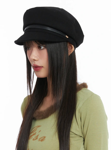 elegant-fur-trim-newsboy-cap-cd517