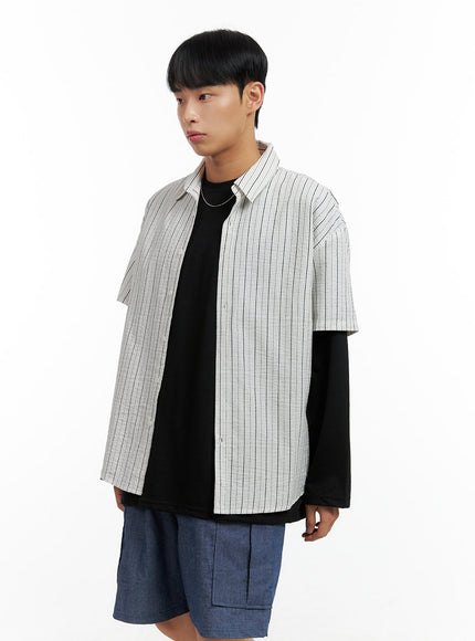 mens-oversize-stripe-cotton-shirt-cl429