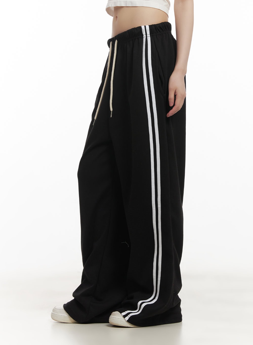 Adjustable Striped Sweatpants CF518