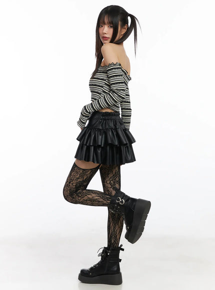 cropped-striped-off-shoulder-long-sleeve-top-cd522