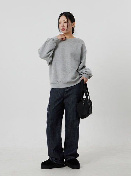 Wide Cargo Jeans CF302
