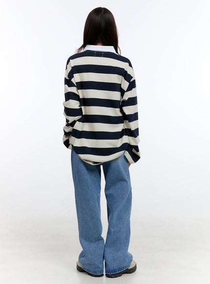 boxy-collared-buttoned-oversize-tee-oo407