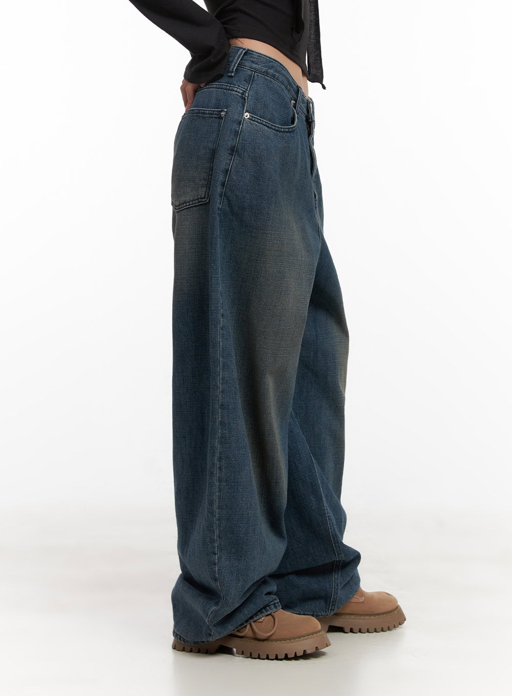 clara-oversize-cotton-denim-baggy-pants-cd409
