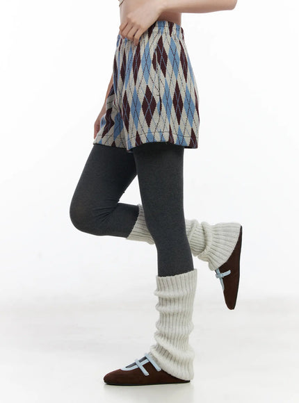 argyle-pattern-knit-shorts-cj520