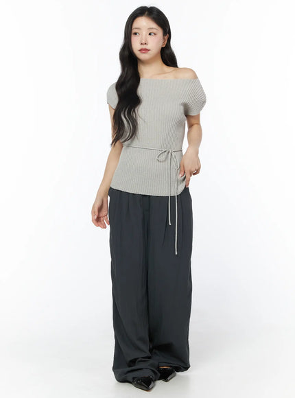 ribbed-off-shoulder-knit-top-and-scarf-set-cd805