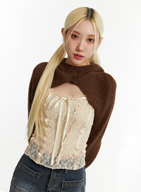 ribbed-hooded-knit-bolero-id315