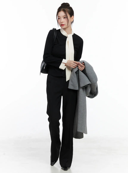 slim-fit-long-sleeve-scarf-blouse-cn519