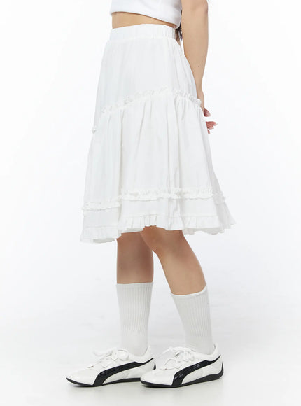 asymmetric-frill-trim-midi-skirt-cd805