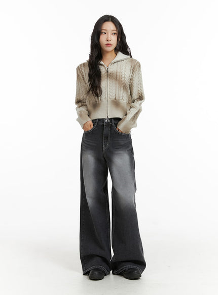 mid-waist-washed-button-wide-leg-jeans-cj409