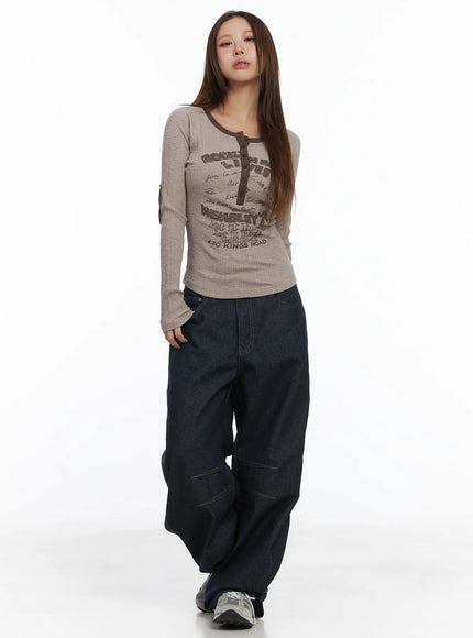 color-block-ribbed-long-sleeve-top-cj512