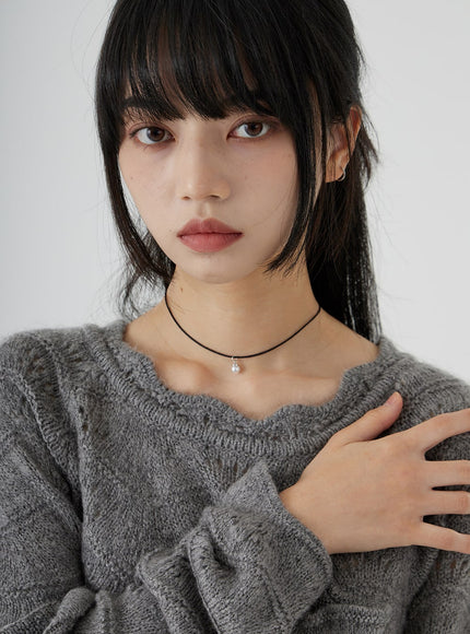 Pearl Choker Necklace OO24