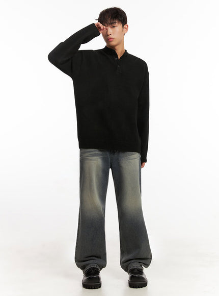 mens-washed-straight-leg-denim-jeans-id431