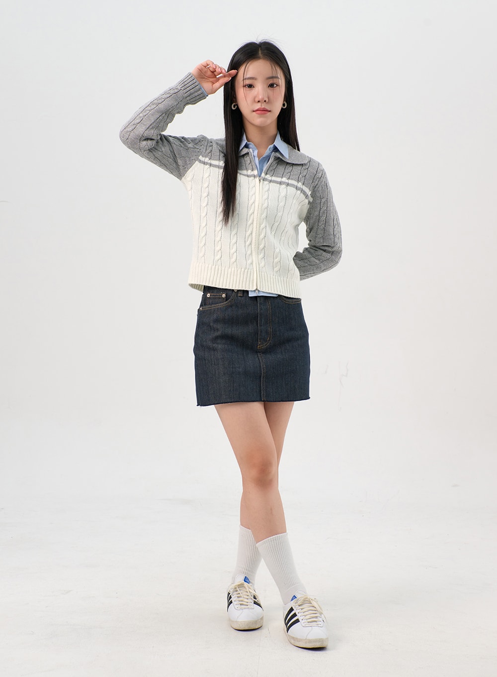 Denim skirt outlet indigo