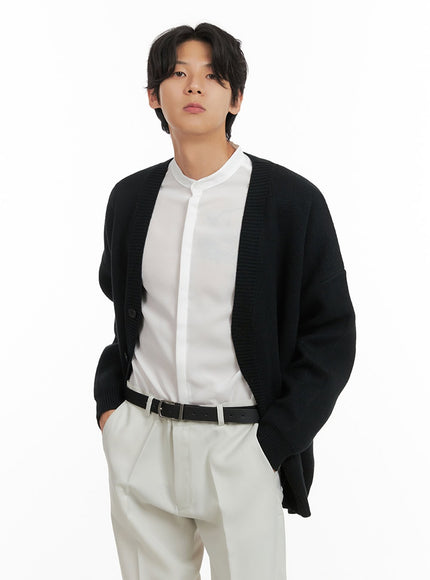 mens-oversized-buttoned-cardigan-black-iy402