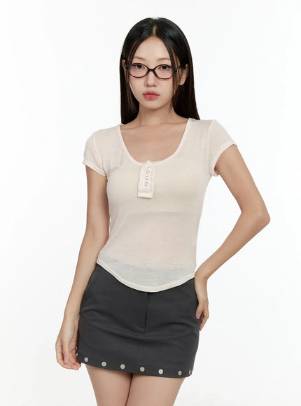 sheer-short-sleeve-snap-top-cg501