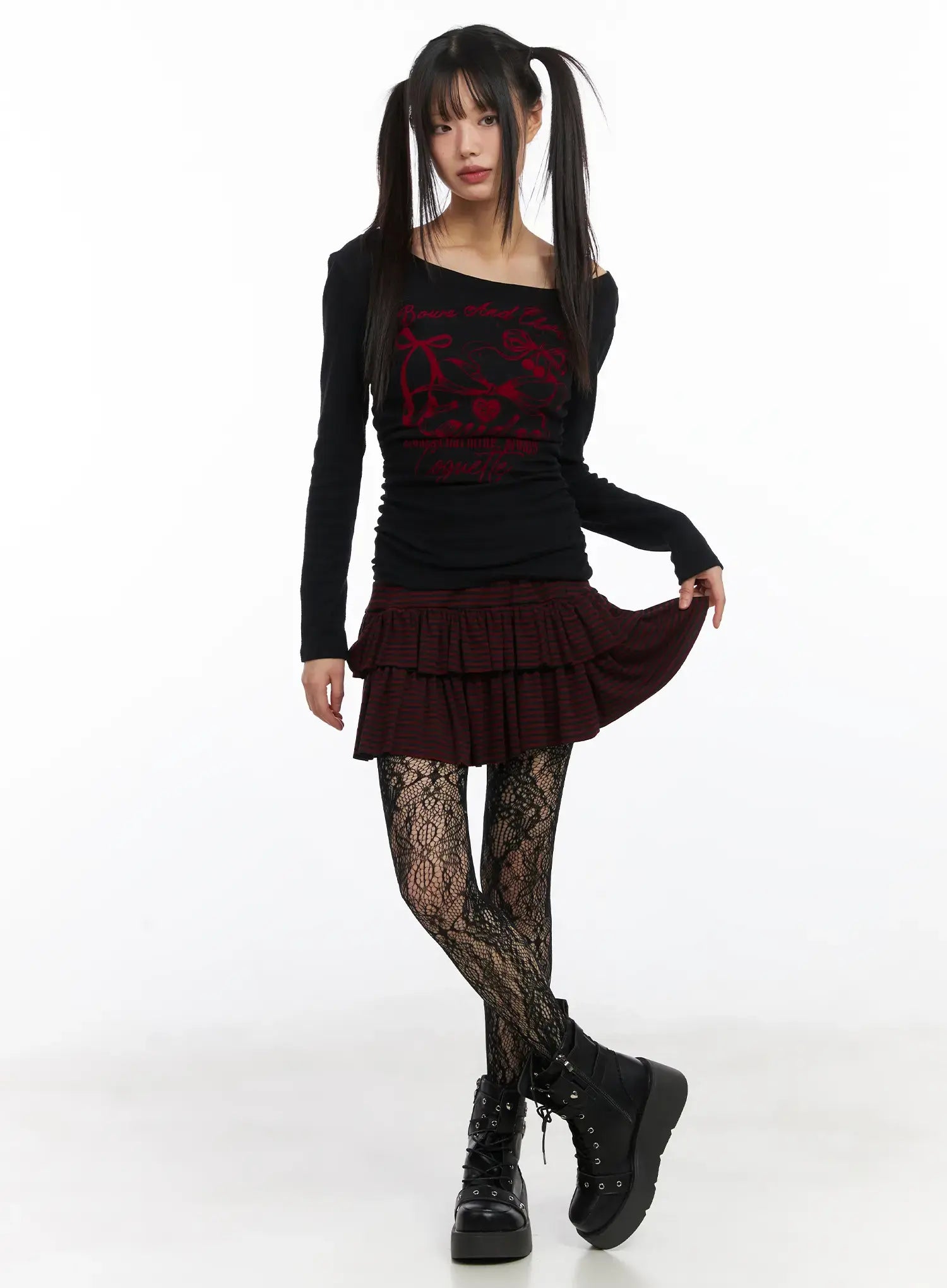 striped-mini-skirt-cd519