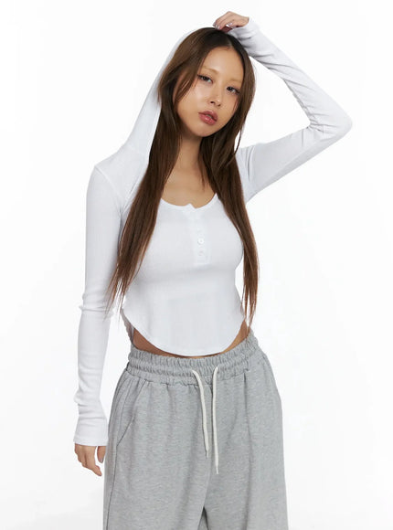 button-crop-hooded-top-id503