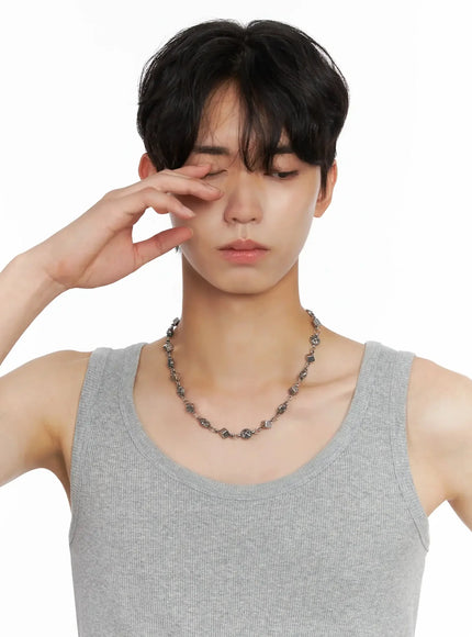 Street Dice Chain Necklace IO516