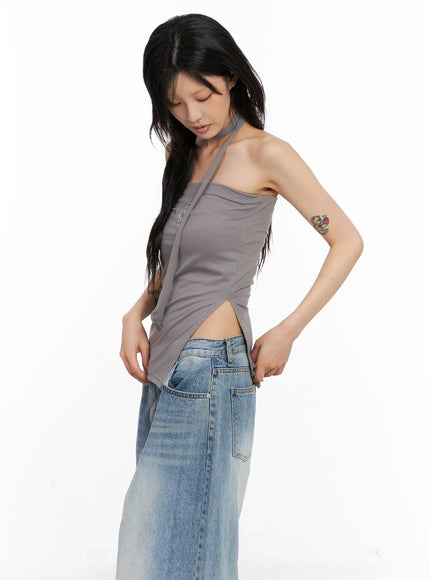 Studded Tube Top + Scarf Set CL528