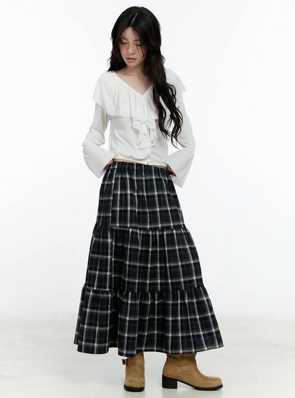 plaid-maxi-skirt-cn517