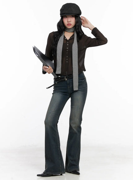 sheer-button-up-collar-blouse-cn514