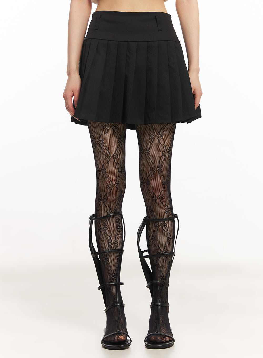 Classic Pleated Mini Skirt IY502