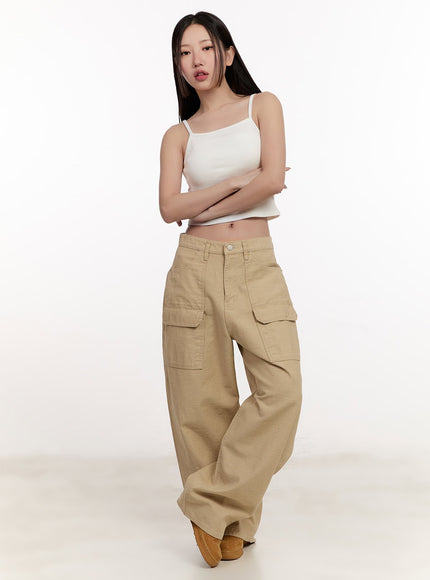 Wide-Fit Cargo Pants CM507