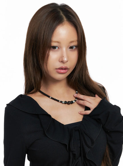 faux-gem-choker-necklace-co513