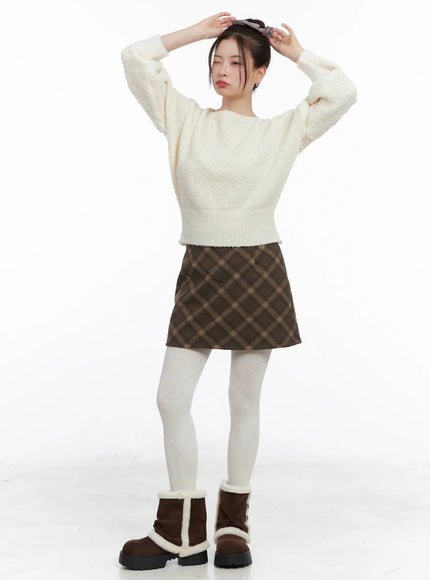 plaid-wool-blended-mini-skirt-cn518