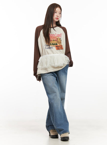 Graphic Long-Sleeve T-Shirt IJ530