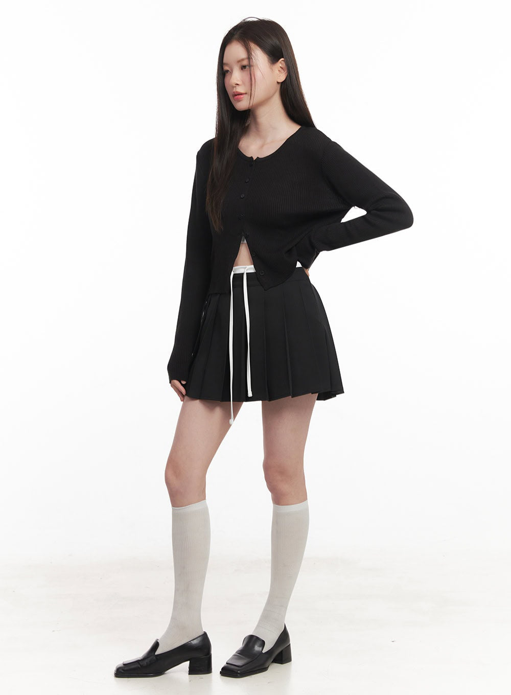 string-pleated-mini-skirt-iy513