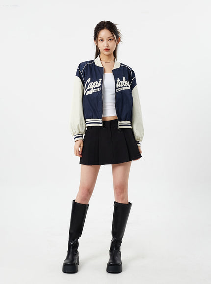 Graphic Bomber Jacket CM308