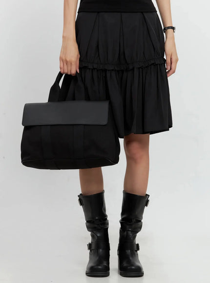 classic-canvas-tote-bag-is516 / Black