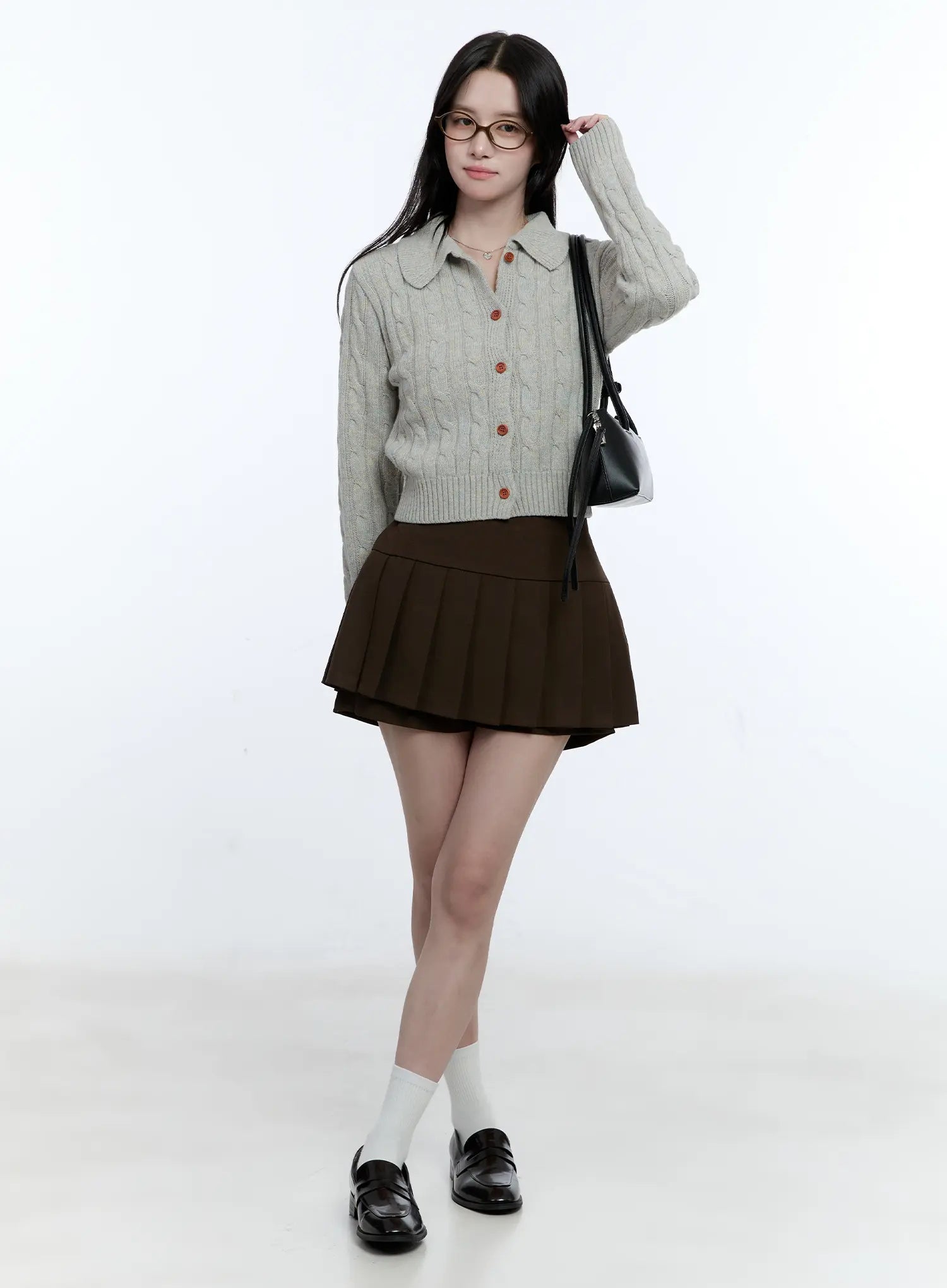 button-up-collared-cable-knit-cardigan-cg514