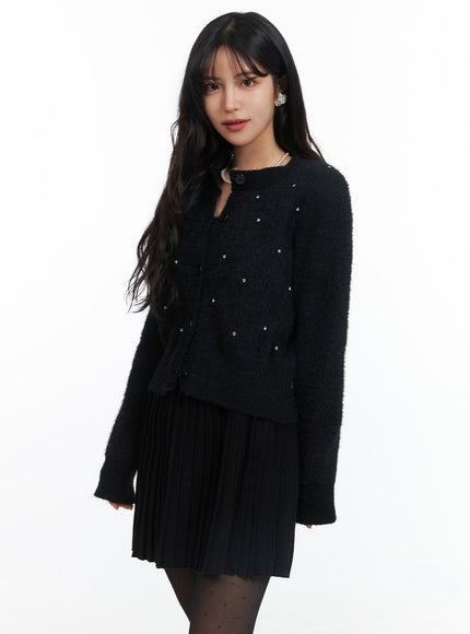 fuzzy-pearl-detail-cardigan-oj425