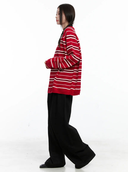 oversized-v-neck-striped-knit-sweater-co503
