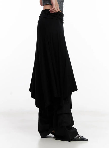 asymmetric-frill-midi-skirt-cl518