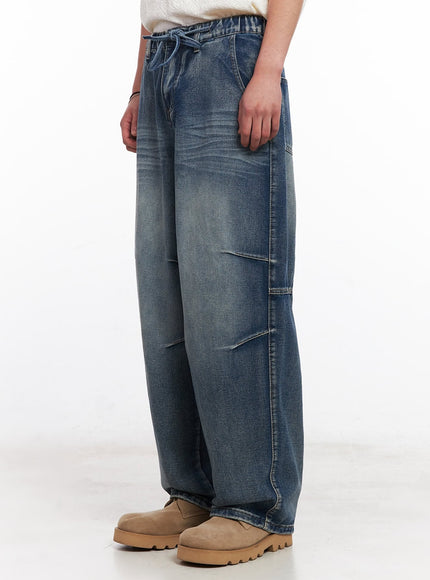 men-s-pintuck-wrinkle-wide-leg-jeans-iu503