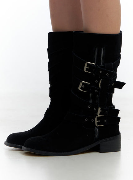 buckle-leather-midi-boots-cs424