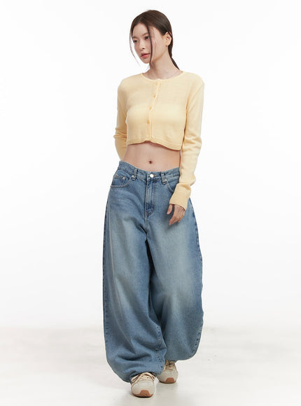 Margaret Wide-Fit Baggy Jeans CM512