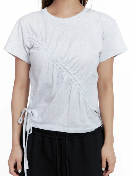 diagonal-drawstring-t-shirt-cl511